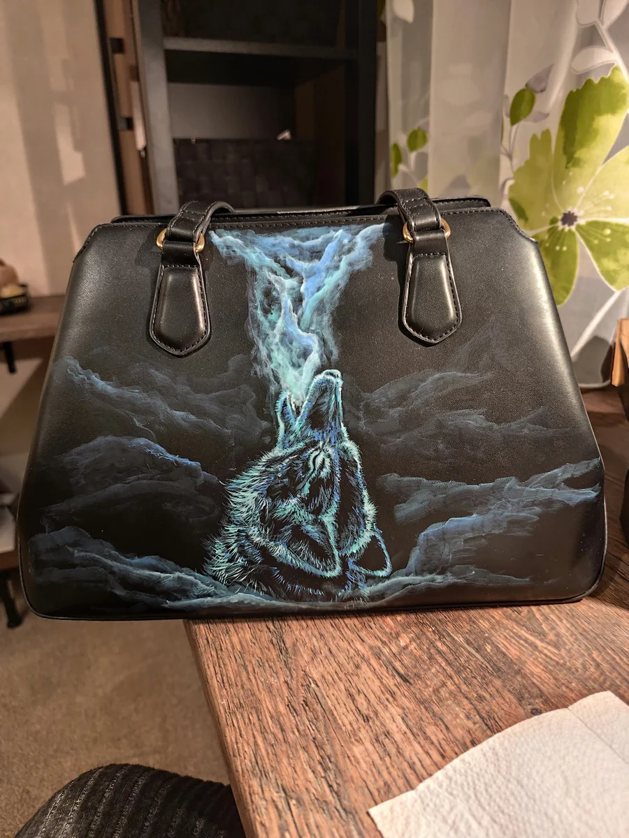 Tasche mit Katzenmotiv – Beispiel einer individuellen Auftragsarbeit