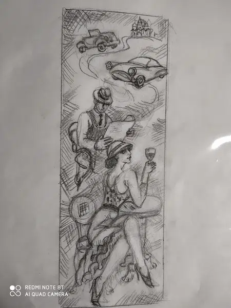 Kunstwerk — Zeichnungen